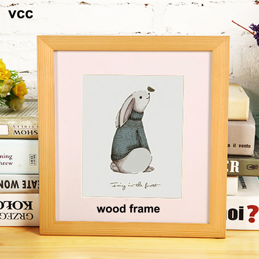 Classic Wooden Square Picture  - Engraved Wood Frame review and price