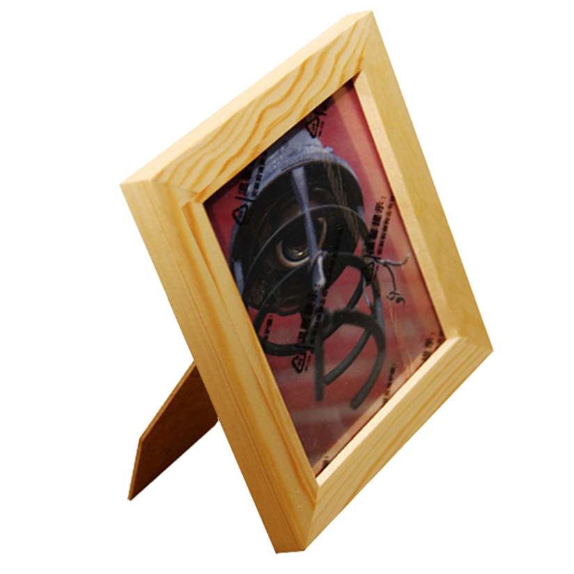 Classic Wooden Square Picture  - Engraved Wood Frame review and price